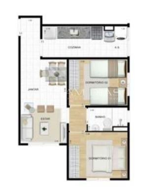 Apartamento, 2 quartos, 44 m² - Foto 17