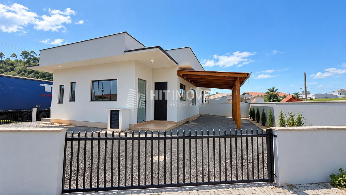 Casa geminada - santa tereza - aurora - sc