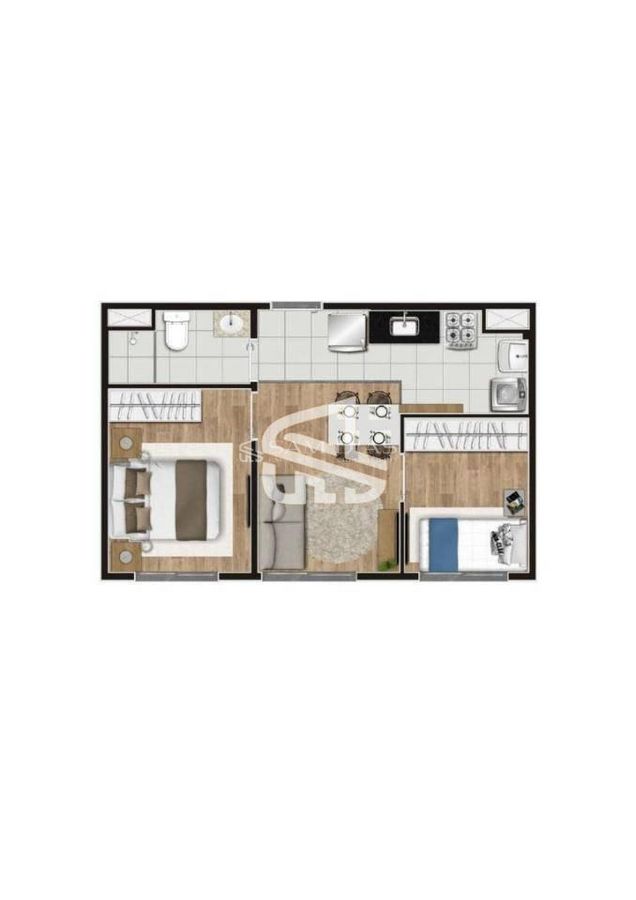 Apartamento, 2 quartos, 37 m² - Foto 17