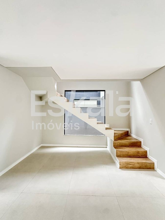 Casa geminada com 02 dormitórios + 01 suíte com close são luís - jaraguá do sul