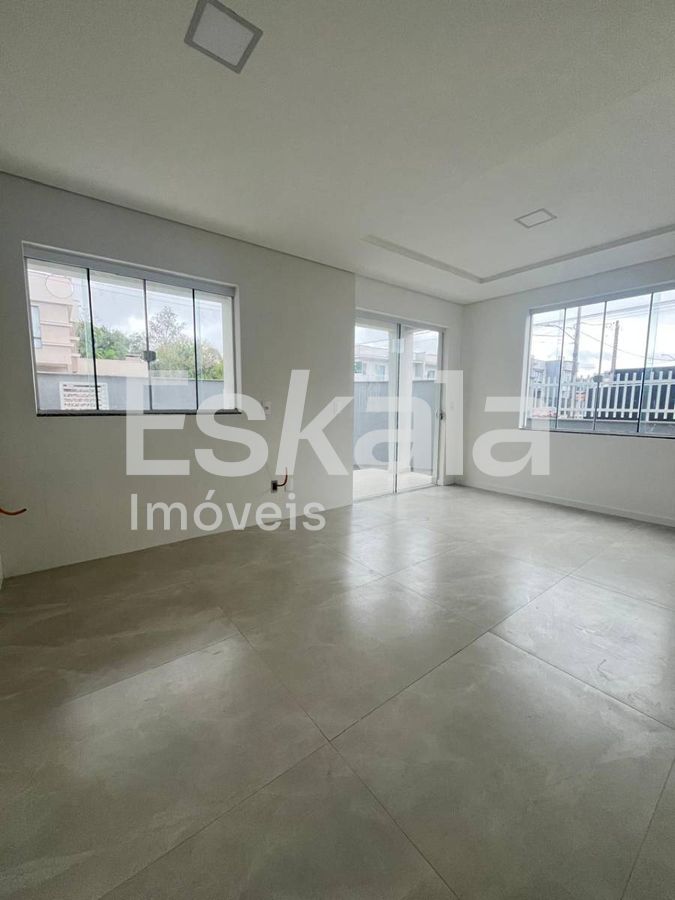 Casa geminada de esquina com 03 quartos, sendo 01 suíte três rios do sul - jaraguá do sul