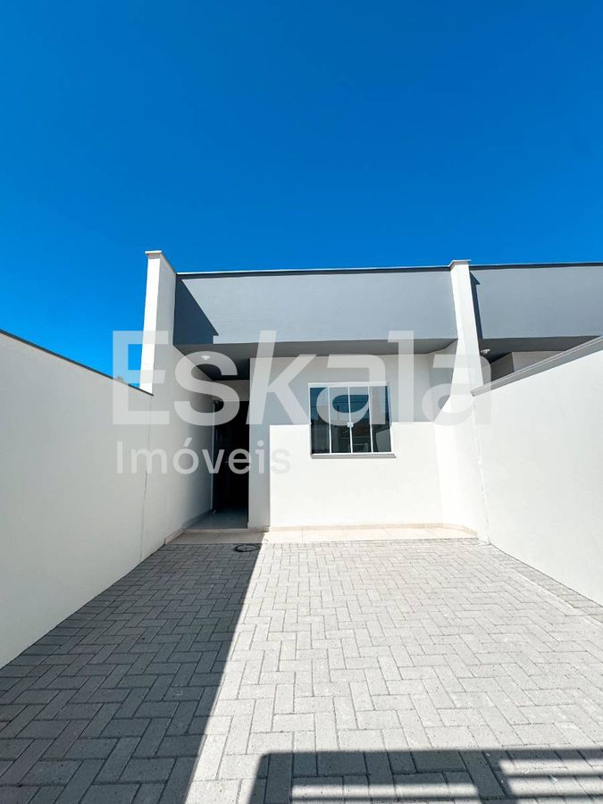 Casa geminada com 02 quartos três rios do norte - jaraguá do sul