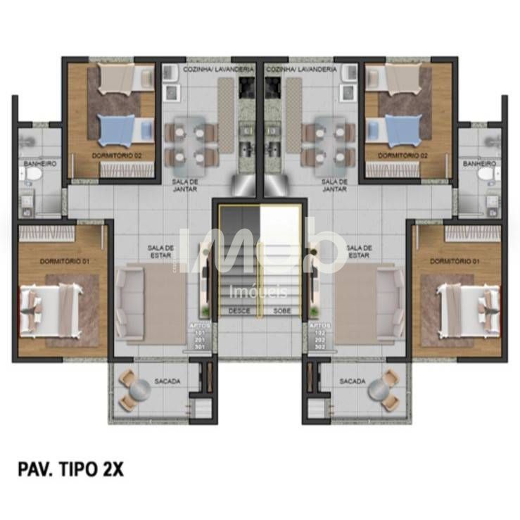 Apartamento, 2 quartos, 65 m² - Foto 10