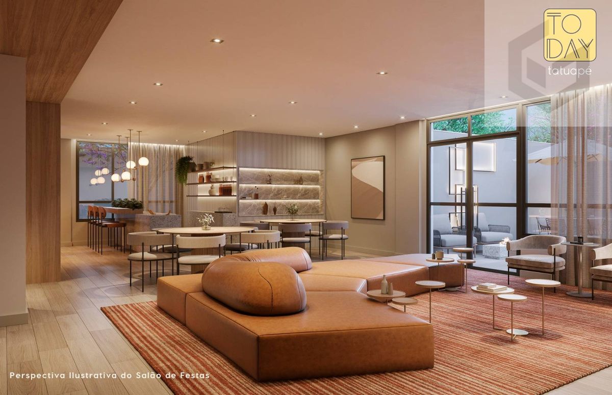 Apartamento com 1 Quarto, Tatuapé - São Paulo