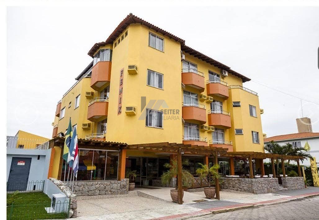 Apartamento de um dormitório para venda no centro de Canasvieiras