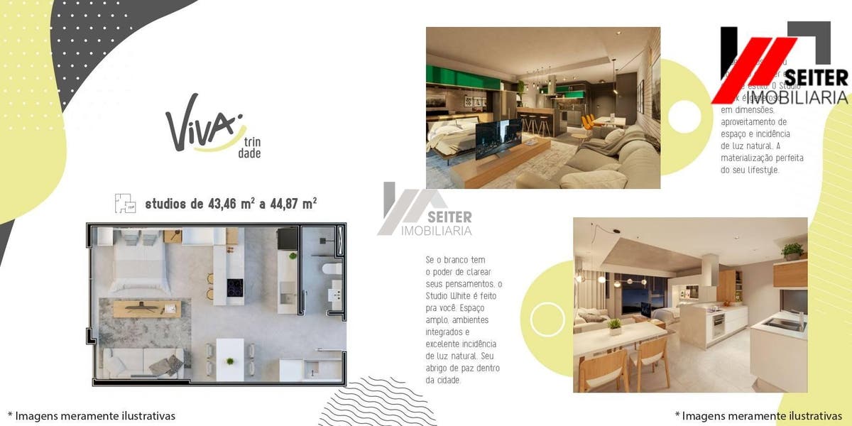 Apartamento Tipo Studio a Venda Próximo da Ufsc em Florianópolis