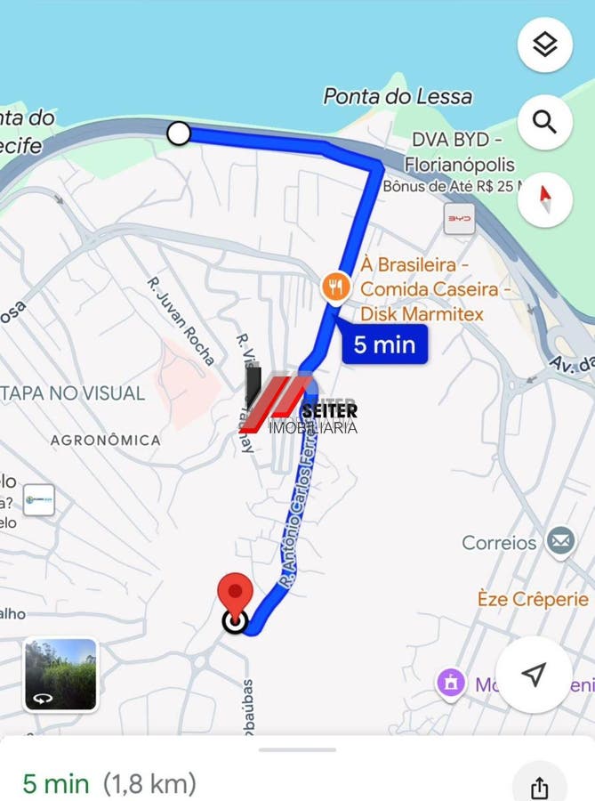 Excelente Terreno à venda no Bairro Agronômica em Florianópolis