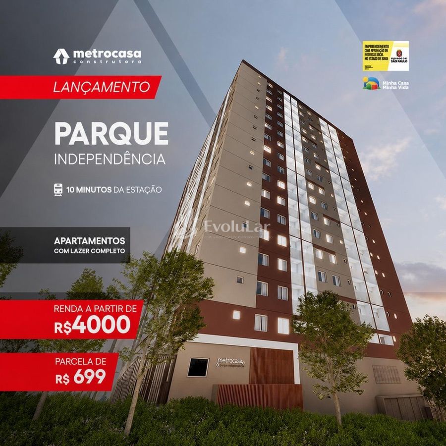 Apartamento com 1 dormitório, Vila Monumento - São Paulo