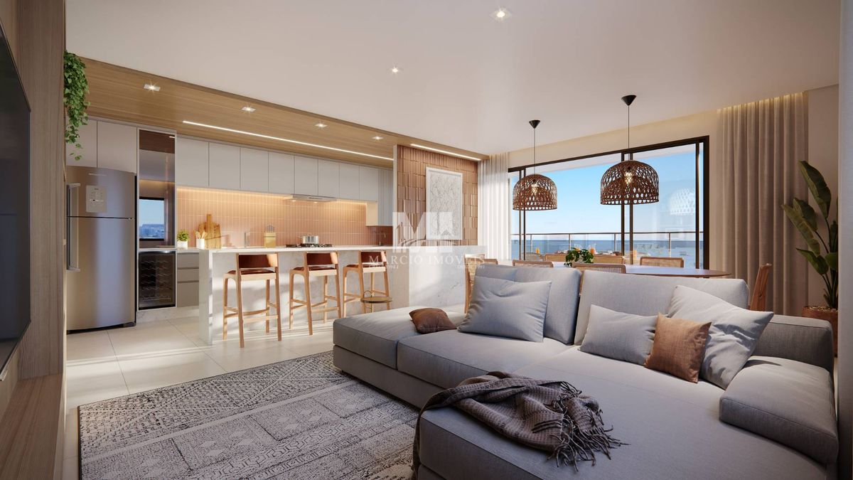 Apartamento 3 Quartos 106m² Tabuleiro Barra Velha com Frente Mar