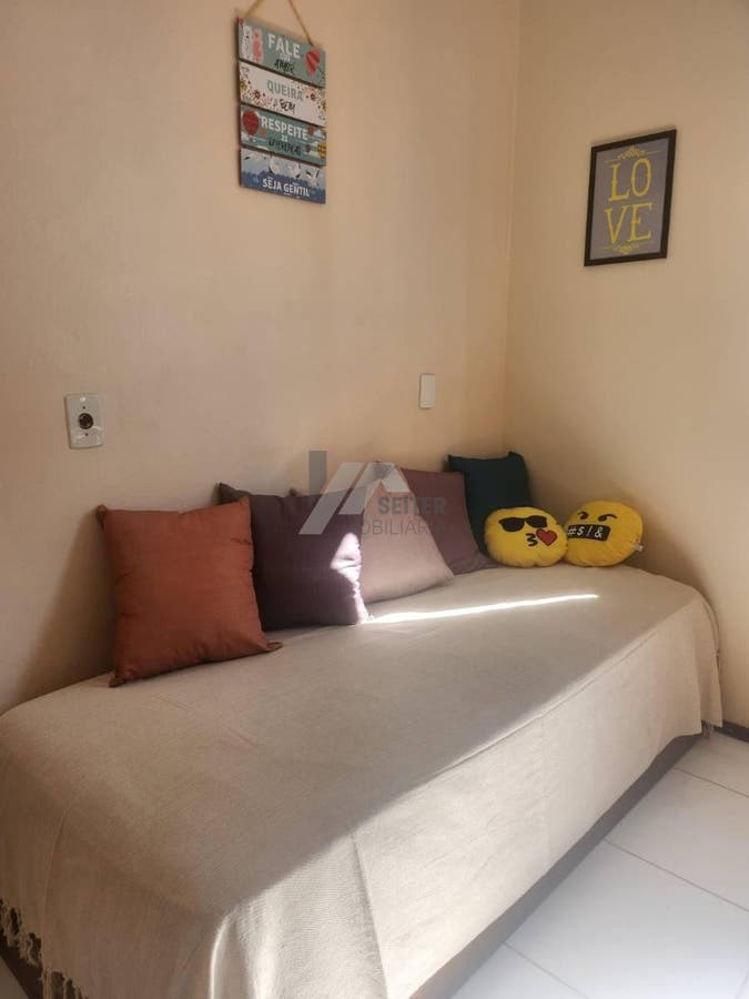 Apartamento de um dormitório para venda no centro de Canasvieiras