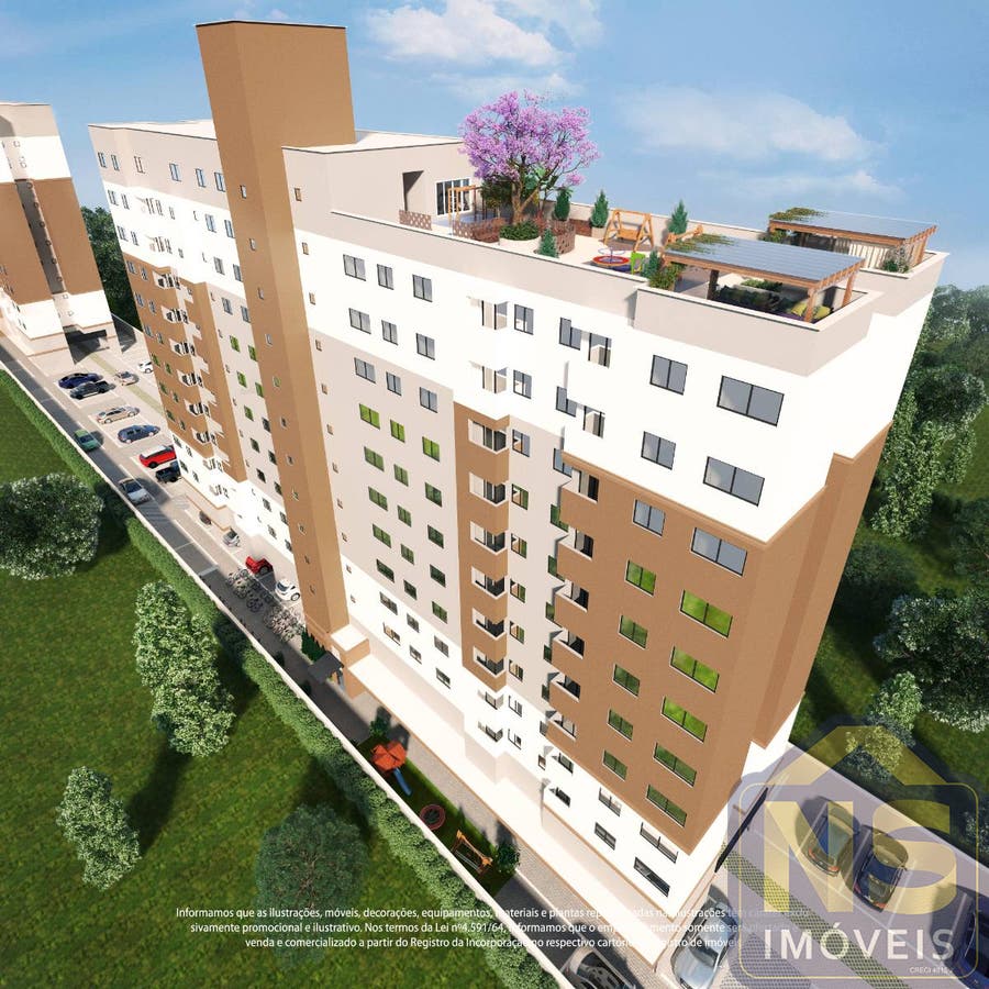 Apartamento de 2 quartos, 45m² no bairro Cordeiros, em Itajaí | Eu Corretor