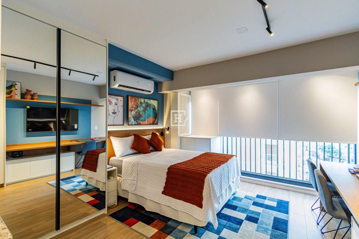 Flat/Loft/Estúdio com 1 quarto, Vila Anglo Brasileira - São Paulo