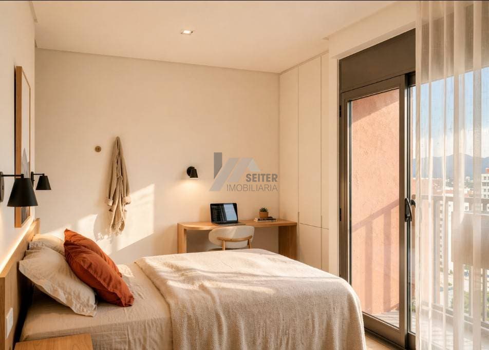 1 Dormitório Premium Parkside Avenida Rio Branco centro Florianópolis - 602