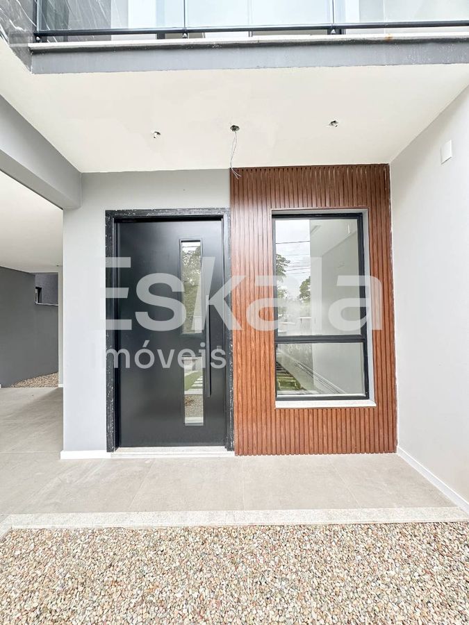 Casa geminada com 02 dormitórios + 01 suíte com close são luís - jaraguá do sul