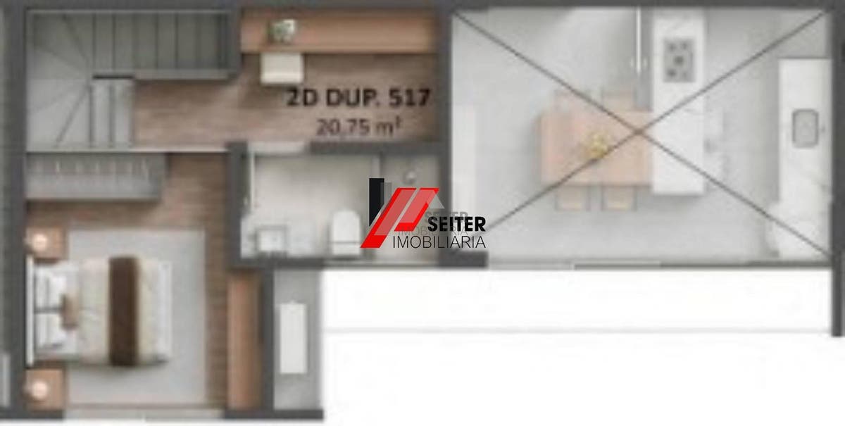 Loft a venda na planta córrego grande florianópolis