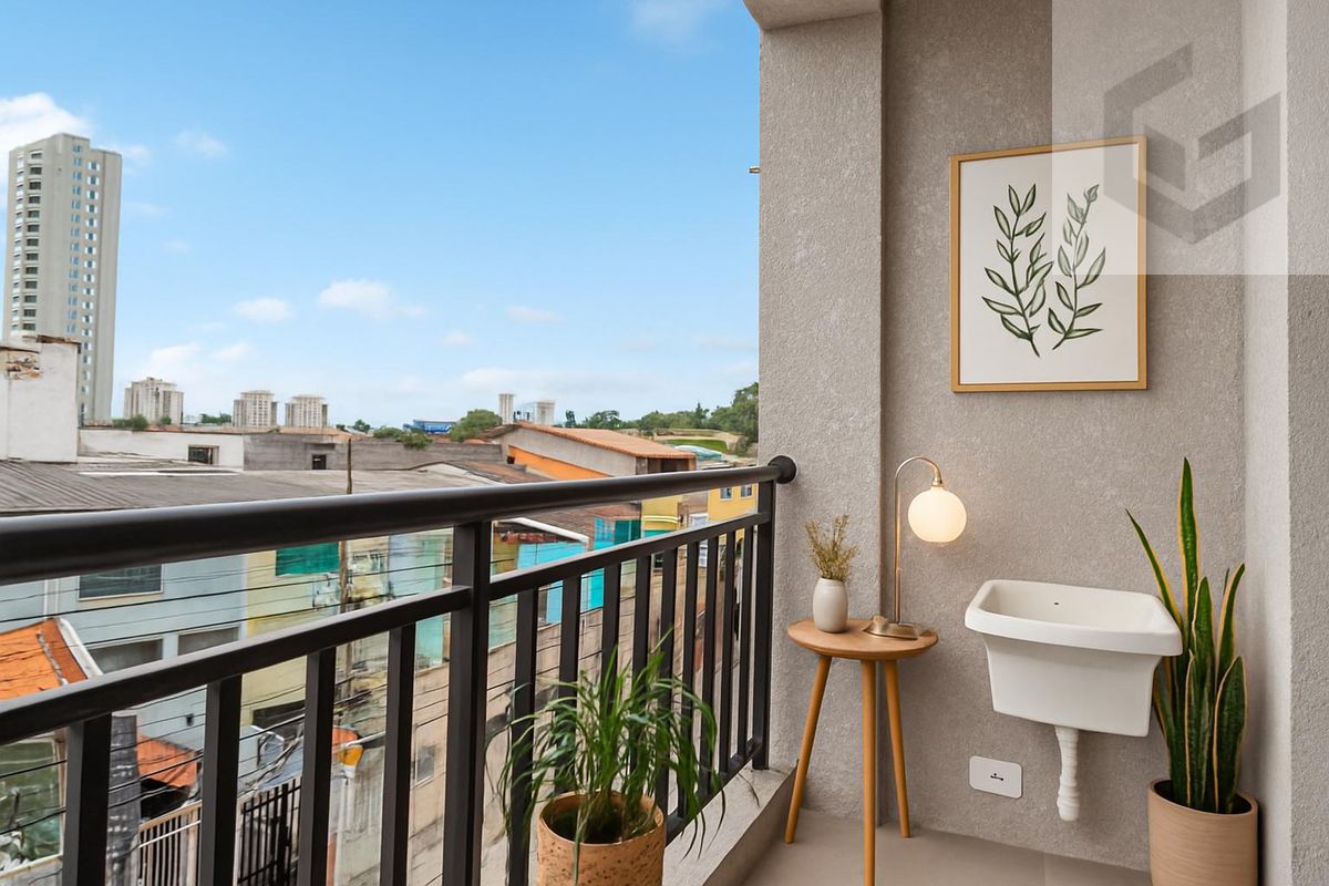Apartamento com 1 quarto, Parque Maria Luiza - São Paulo