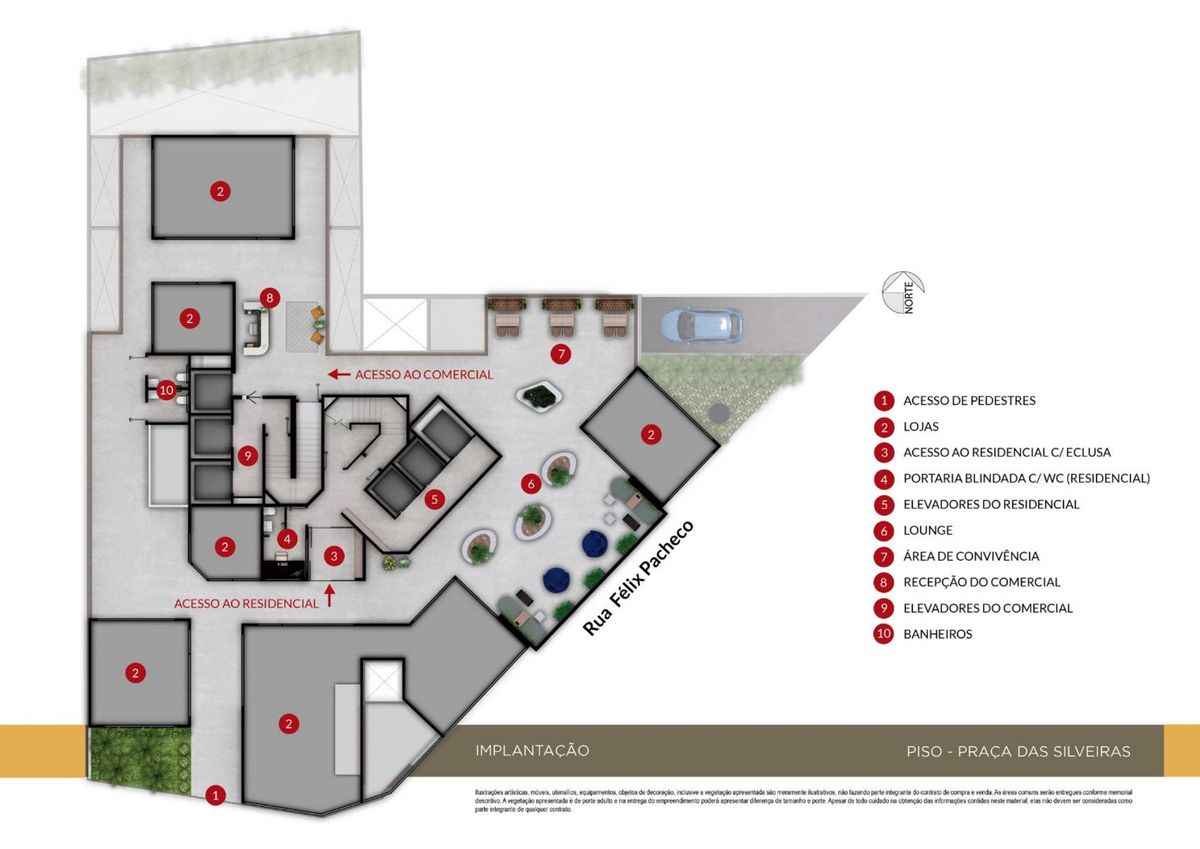 Praça paulicéia construtora ehp construção 31 metros studios
