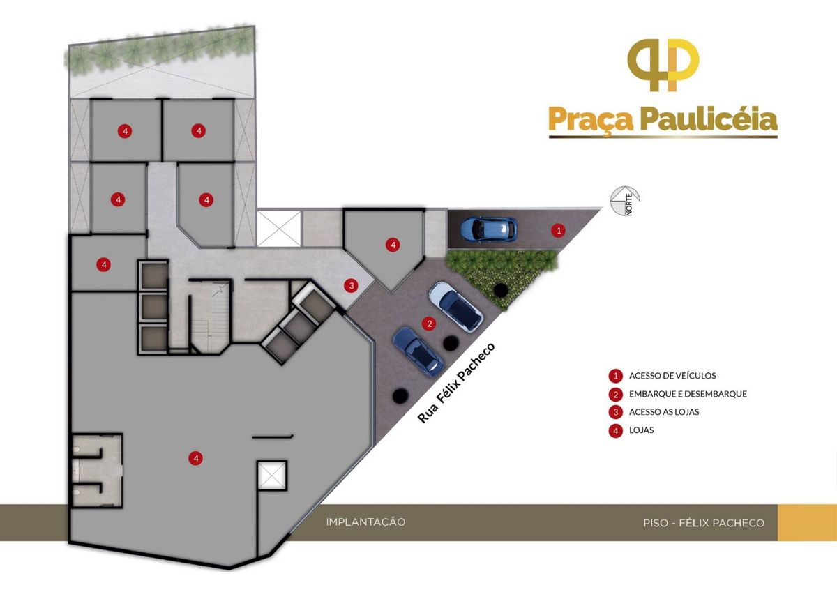 Praça paulicéia construtora ehp construção 31 metros studios