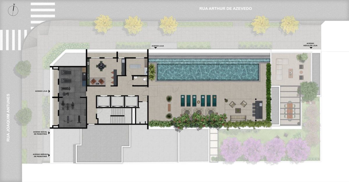 Joá pinheiros construtora kallas construção 25 metros studio