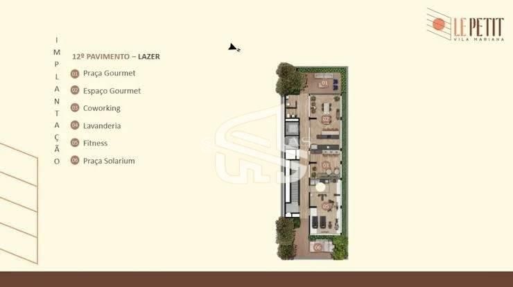 Flat/Apart Hotel, 1 quarto, 25 m² - Foto 2