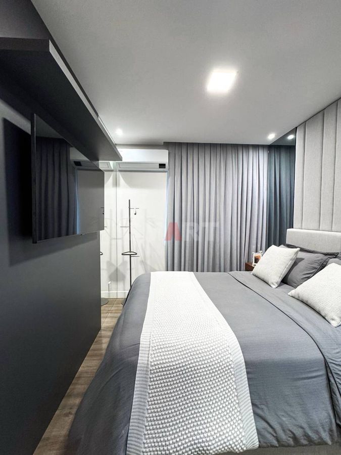 Apartamento Mobiliado com Terraço e Piscina no Vila Nova