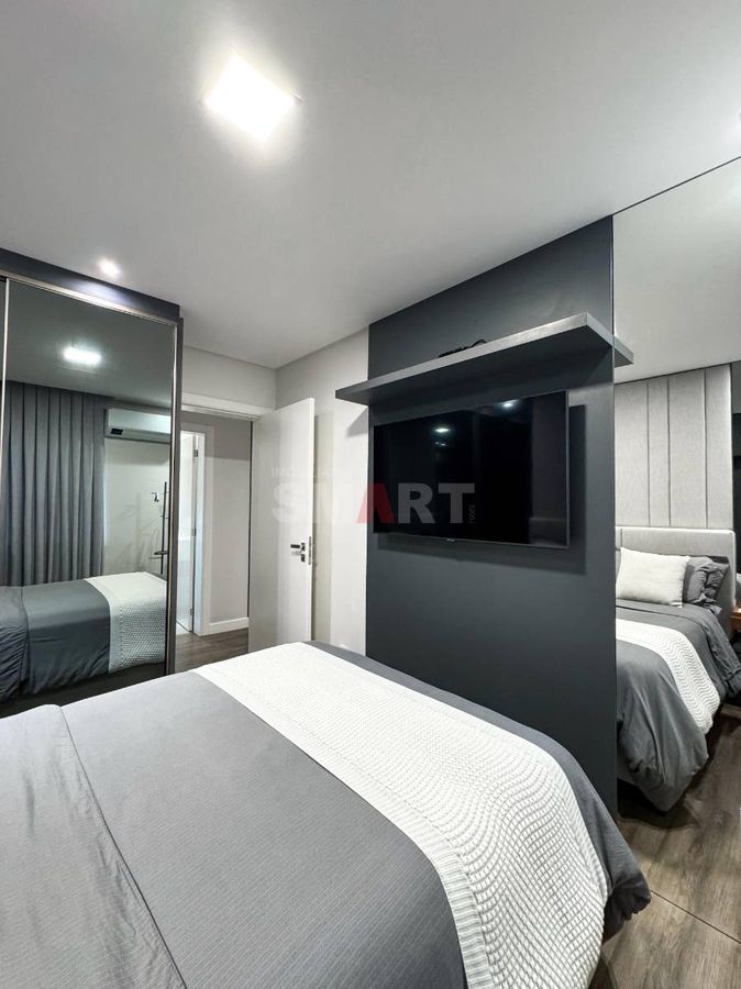 Apartamento Mobiliado com Terraço e Piscina no Vila Nova