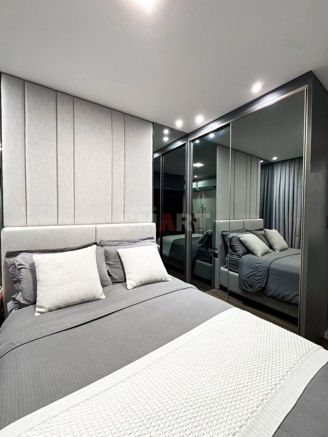 Apartamento Mobiliado com Terraço e Piscina no Vila Nova