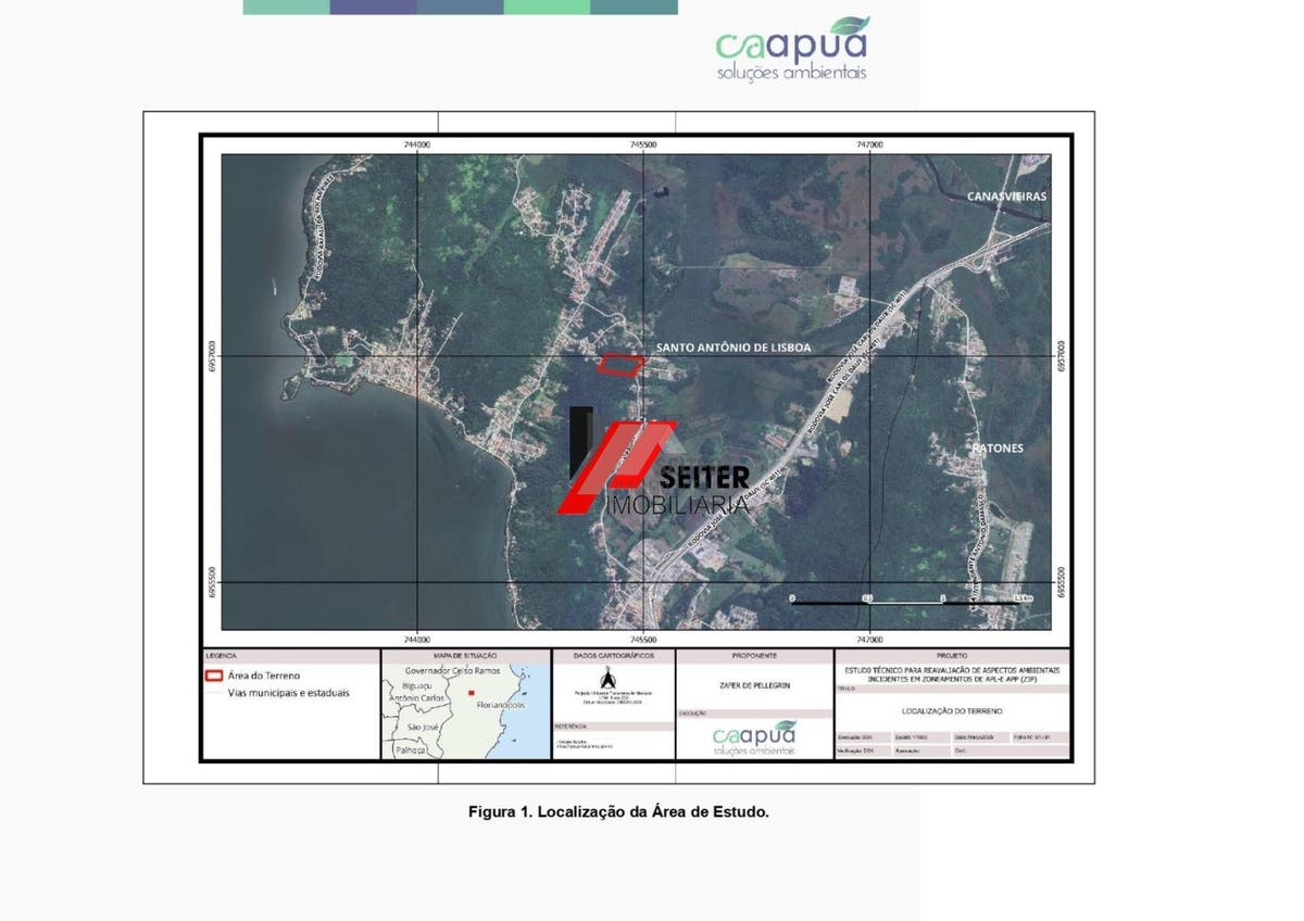 Terreno estratégico 27.886 m² em Santo Antônio de Lisboa, estudo técnico e potencial de regularização