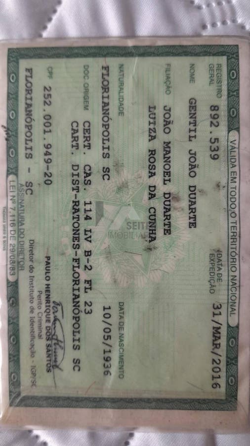 Terreno a venda em Florianópolis