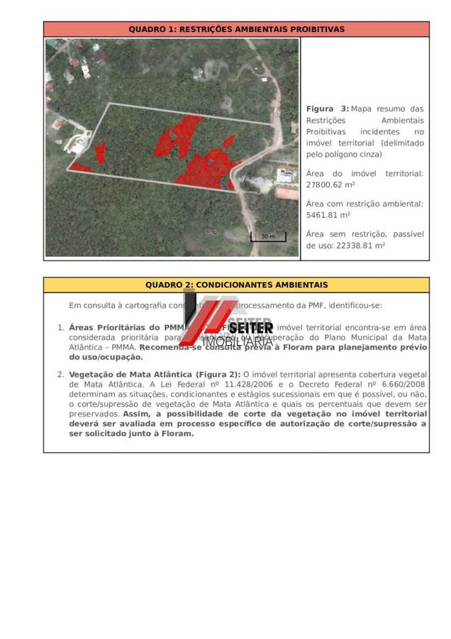 Terreno estratégico 27.886 m² em Santo Antônio de Lisboa, estudo técnico e potencial de regularização