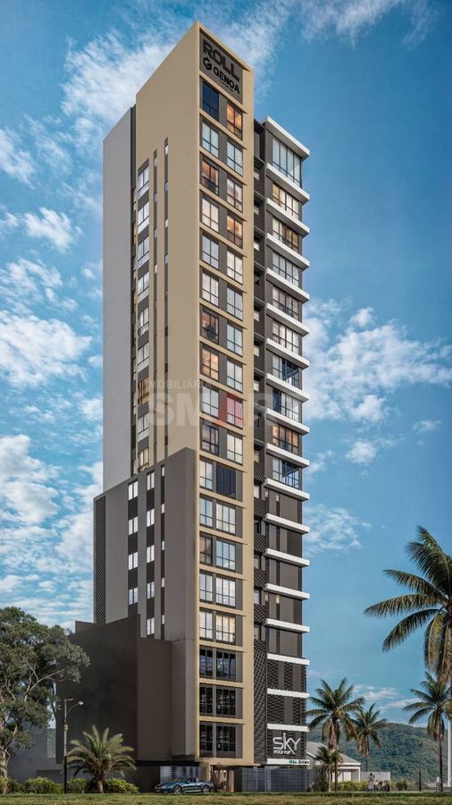 Sky Rooftop - Baln. Piçarras Centro - Suíte + 02 Dormitórios e 02 Suítes