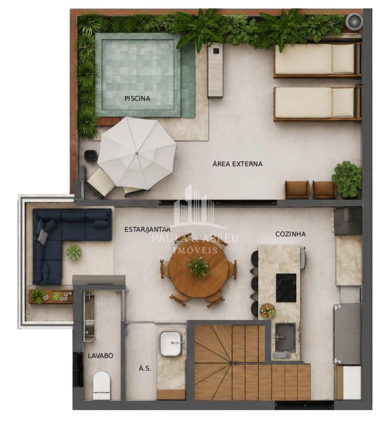 Cobertura, 2 quartos, 106 m² - Foto 25