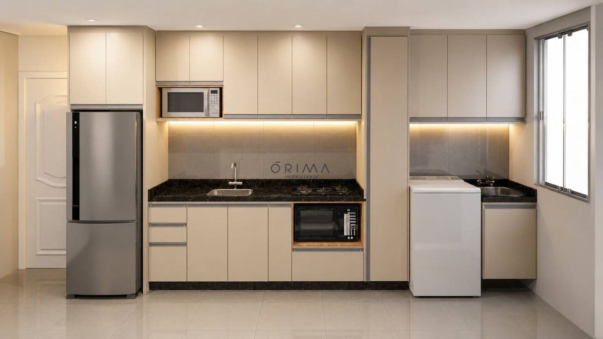 Apartamento semimobiliado para Locação, com 1 Suíte + 1 Dormitório, Znt Gisela, JD. GISELA - TOLEDO/PR