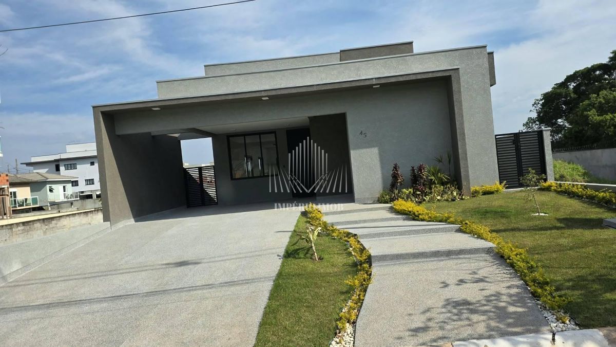 CASA COM 3 SUÍTES E PISCINA EM CONDOMÍNIO FECHADO, NO CENTRO DE VARGEM GRANDE PAULISTA - Casa de Condomínio em Centro, Vargem Grande Paulista - à venda - IMPERIO IMOB