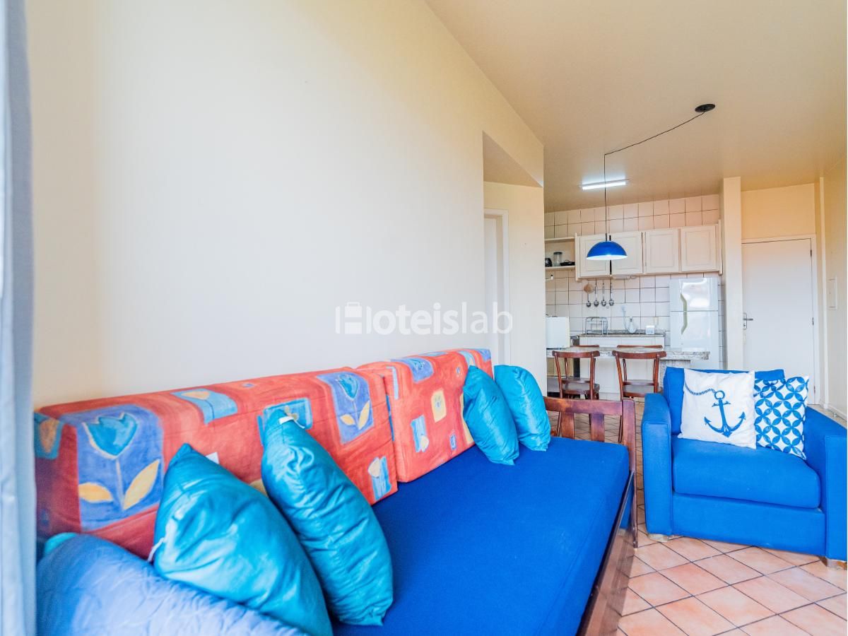 Apartamento de um quarto com vista para o mar