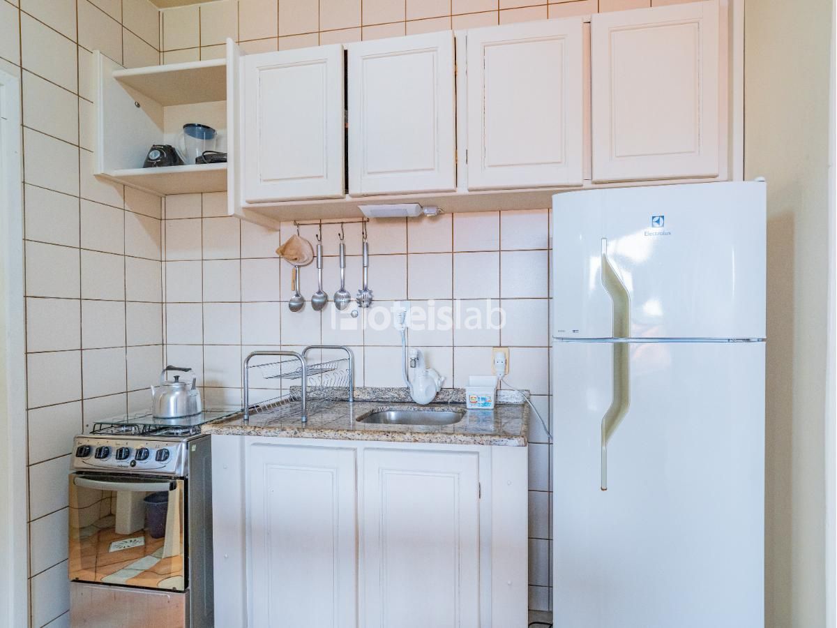Apartamento de um quarto com vista para o mar