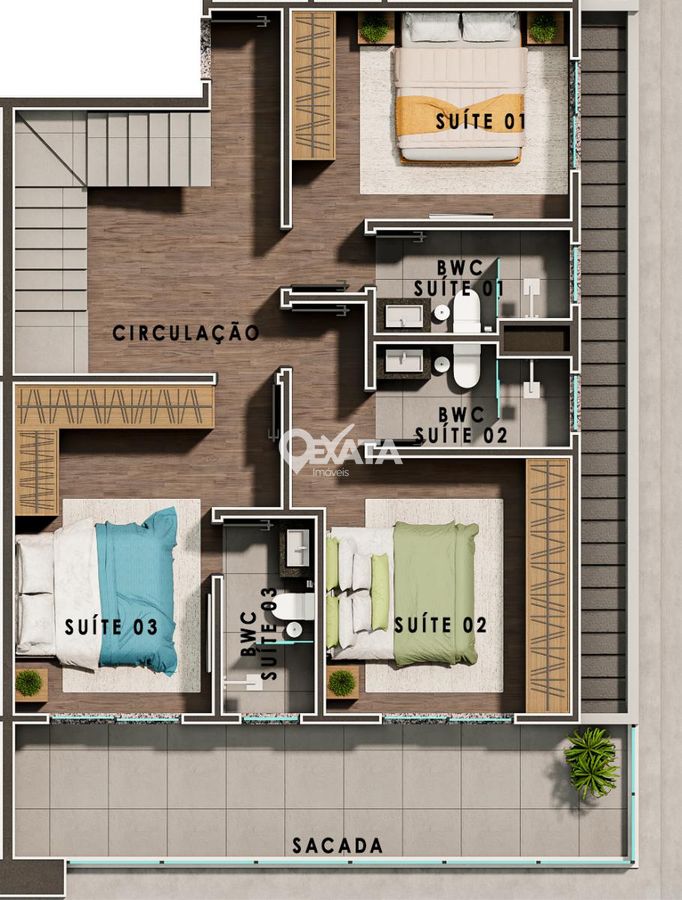 Apartamento, 3 quartos - Foto 57