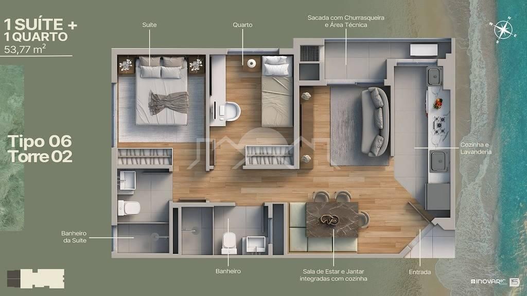 Apartamento, 2 quartos, 53 m² - Foto 20