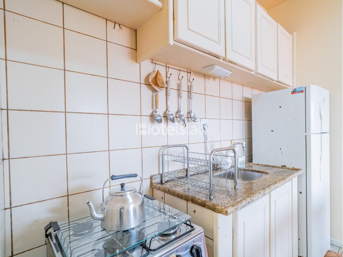 Apartamento de um quarto com vista para o mar