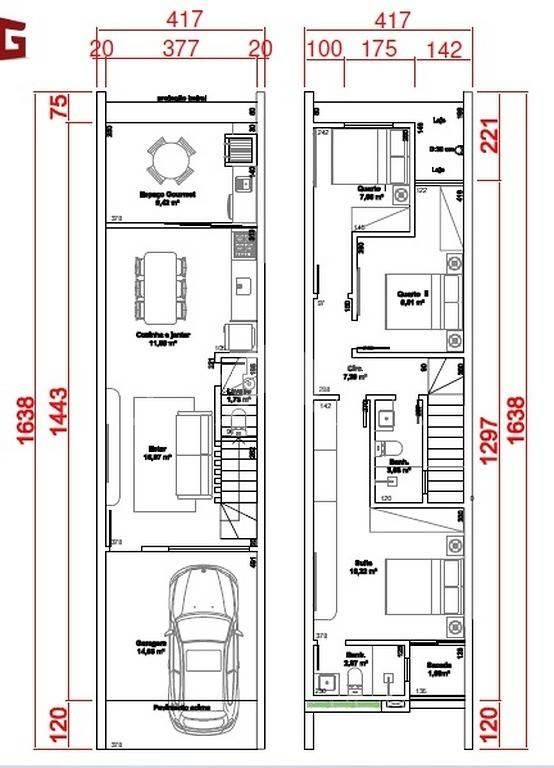 Sobrado, 3 quartos, 114 m² - Foto 4