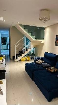 Sobrado 3 Suítes 5 Vagas na Vila Guilhermina, SP - Cozinha Moderna Integrada