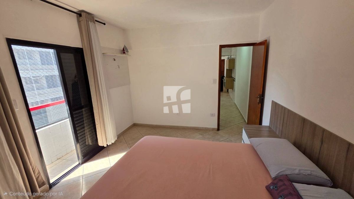 Apartamento com 1 quarto, Guilhermina - Praia Grande