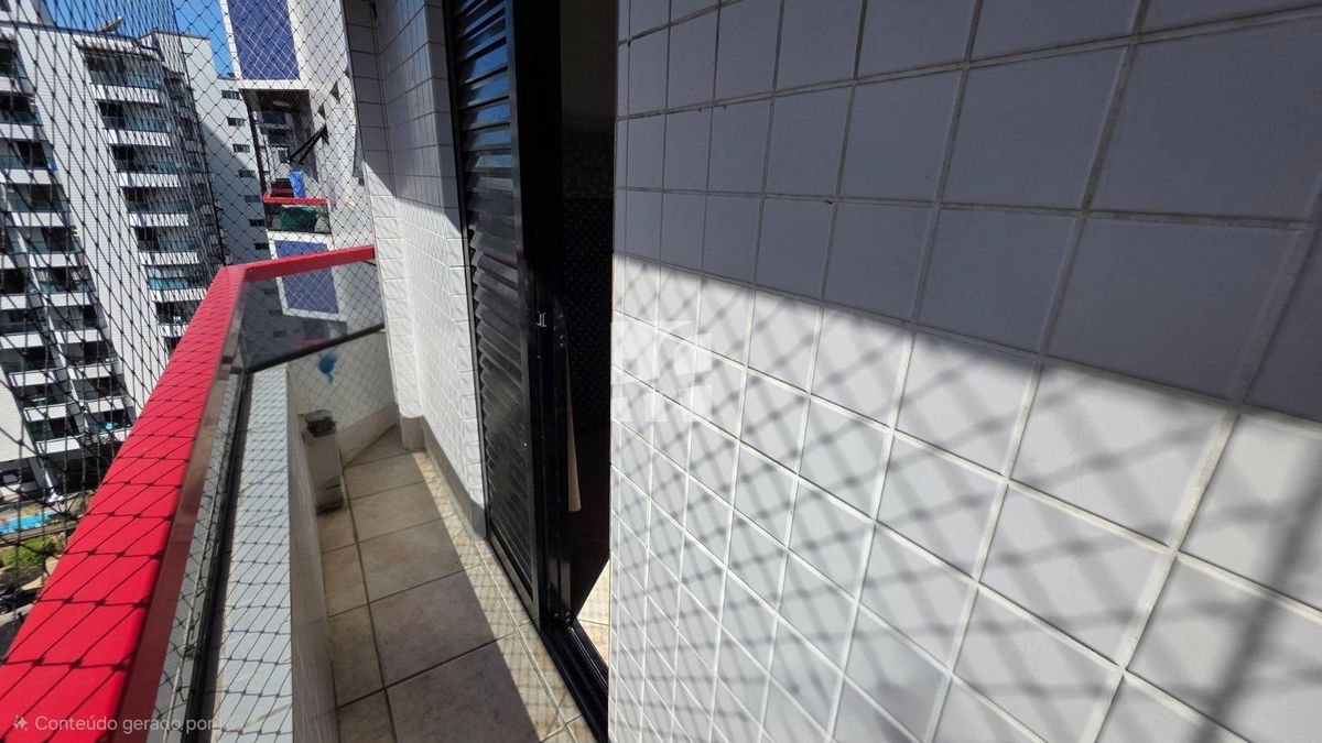 Apartamento com 1 quarto, Guilhermina - Praia Grande