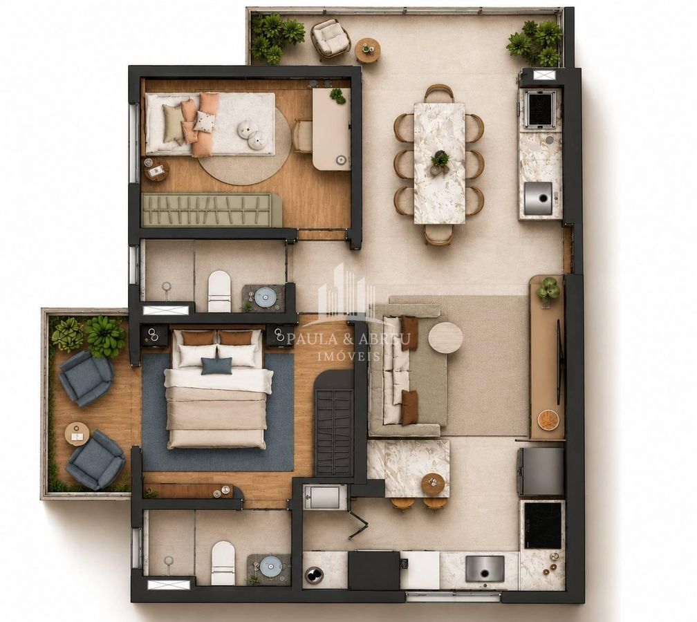 Apartamento, 2 quartos, 53 m² - Foto 23