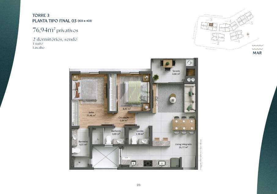 Apartamento a venda villa maggiore