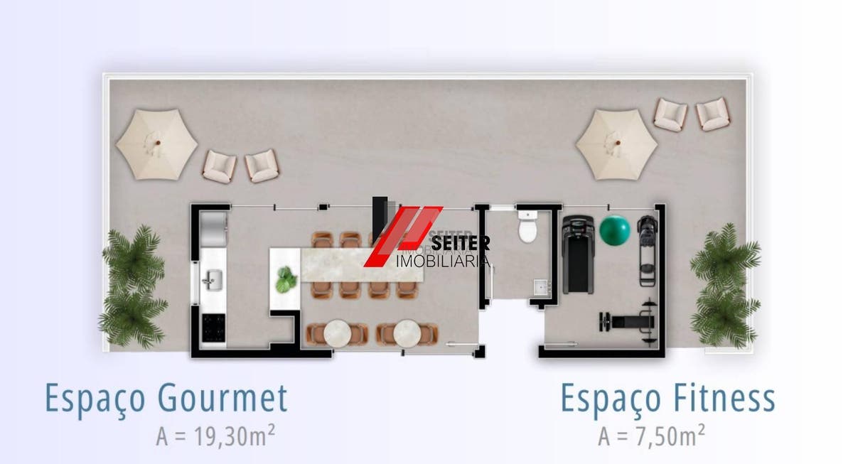 Loft Moderno de 39M2 à Venda no Smart 1 Trindade - foto 5