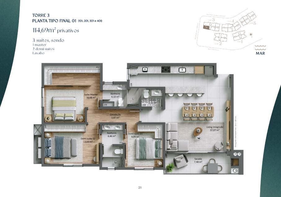 Apartamento a venda villa maggiore