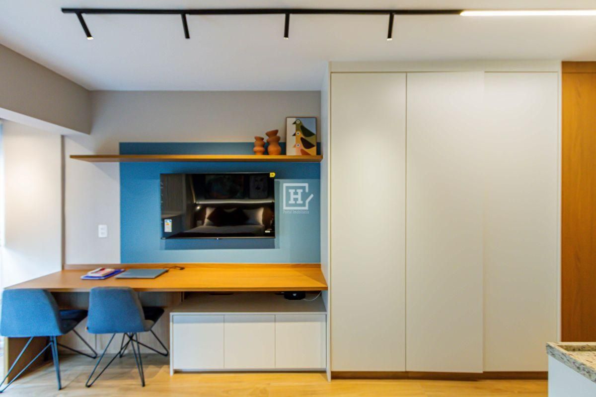 Flat/Loft/Estúdio com 1 quarto, Vila Anglo Brasileira - São Paulo