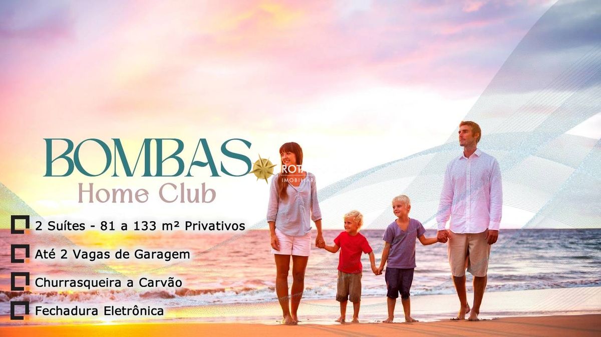 Bombas Home Club Apartamento 2 suítes à venda com lazer Praia Bombas Bombinhas SC — foto 3