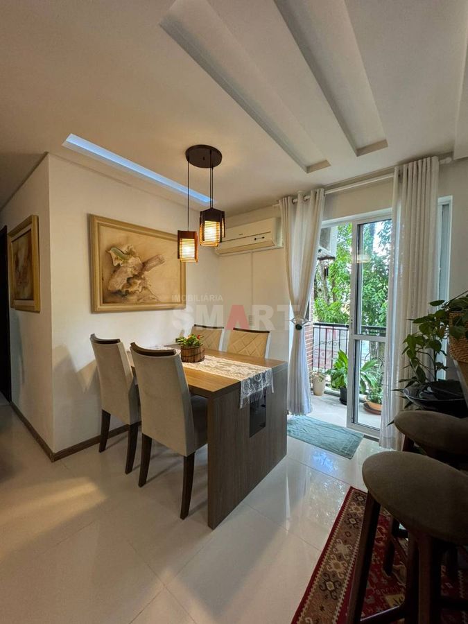 Apartamento Mobiliado com 1 Suíte mais 2 Quartos no Bairro Nova Brasília